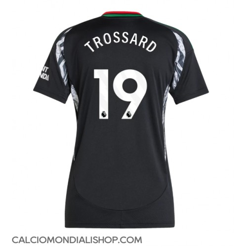 Maglie da calcio Arsenal Leandro Trossard #19 Seconda Maglia Femminile 2024-25 Manica Corta